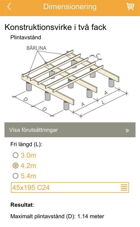 Plintavstånd altan